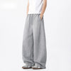 Mens Printed Fleece Pants Wide Leg Oversized Party Costume Joggers