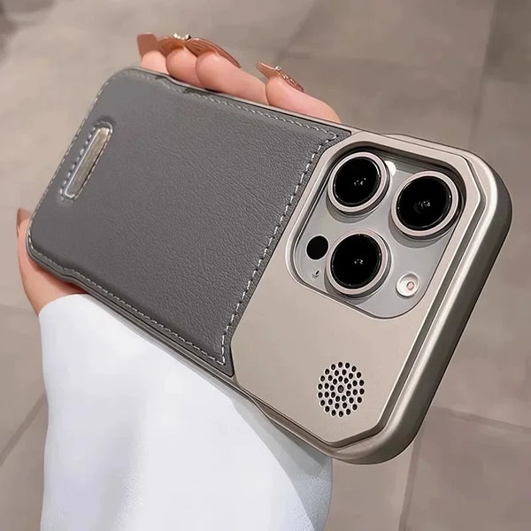 Aromatherapy iPhone Case MagSafe Leather Magnetic 15 16 Pro Max