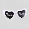 Personalised Text Wedding WhiteWedding Sunglasses Personalised Love Heart