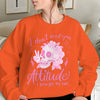 Funny Skeleton Hoodie Sarcastic ‘I Don’t Need Your Attitude’ Sweatshirt for Fall