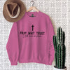 Uplifting Christian Quote Crewneck Sweatshirt Long Sleeve