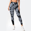 Seamless Tie Dye Yoga Leggings Women High Waist Slim Fit Workout Pants