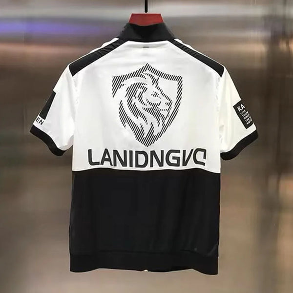 Mens Moto Zip Jacket Short Sleeve Slim Fit Biker Style Summer