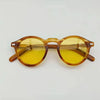 Vintage Round Acetate Sunglasses