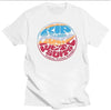 Men's T Shirts Rip Curl Print Short Sleeve Vintage