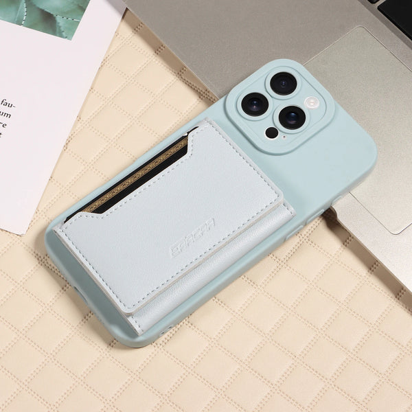 Iphone Leather Case Anti Theft Anti Drop Cover Protective Grip Safe