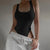 Women’s Sexy Knit Bodysuit Halter Sleeveless Clubwear Summer Top