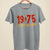1975 Legend 50th Birthday Retro Rock T-Shirt