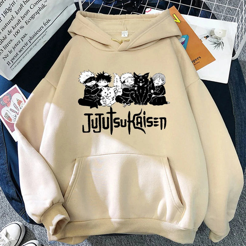 Jujutsu Kaisen Gojo Satoru Hoodie Anime Graphic Sweatshirt