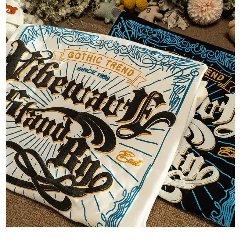 Oberteile mit Harajuku-Print in Übergröße: Lebendige Styles für alle