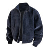 Mens Stand Collar Jacket Oversized Fall Winter Casual Coat