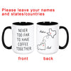 Best Friend Gift Never Too Far To Have Coffee Together
