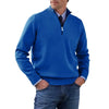 Mens Half Zip Turtleneck Sweater Knit Pullover Warm Jacket Coat