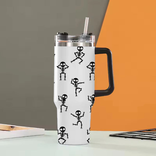 40oz Aesthetic Insulated Tumbler Halloween Christmas Gift 2026