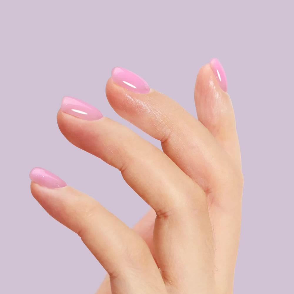 Lacquer Polish Sheer UV Gel Nail Builder with LED Lamp