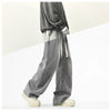 Mens Retro Wide Leg Jeans Y2K Style Loose Denim Pants Oversized