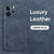 Luxury Leather iPhone Case Silicone Soft Shockproof Protection Cover