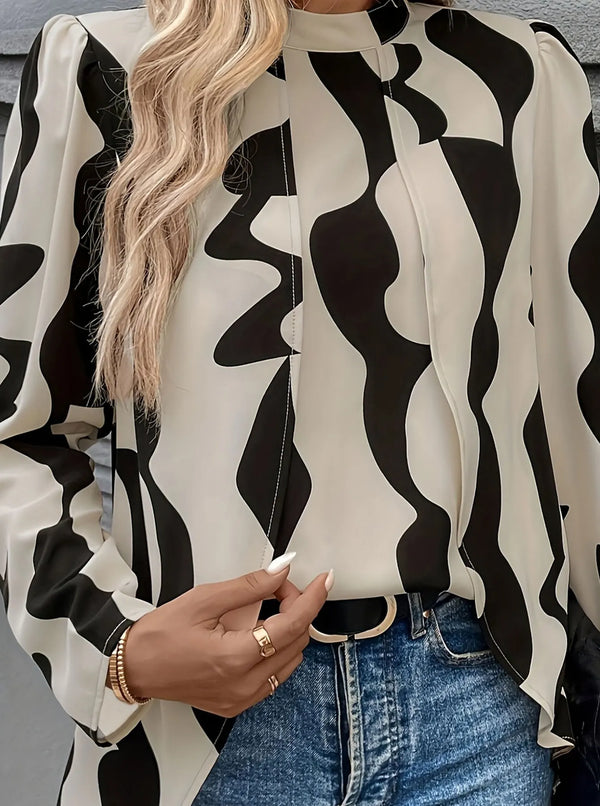 Womens Khaki Shirt Plus Size Elegant Summer Casual Chic Blouse Top