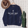 Uplifting Christian Quote Crewneck Sweatshirt Long Sleeve