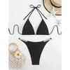 Black Micro Bikini Set 2025 Women's Swimwear
