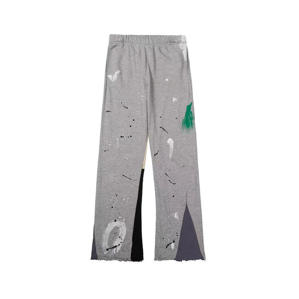 Graffiti Letter Print Men’s Sweatpants Loose Fit Fashion Slacks