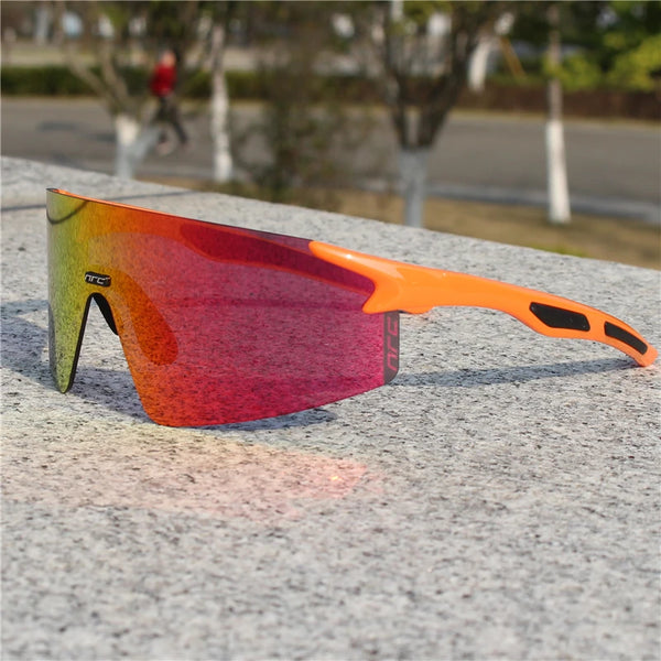 UV400 Cycling Sunglasses TR90 Sports Bike Eyewea
