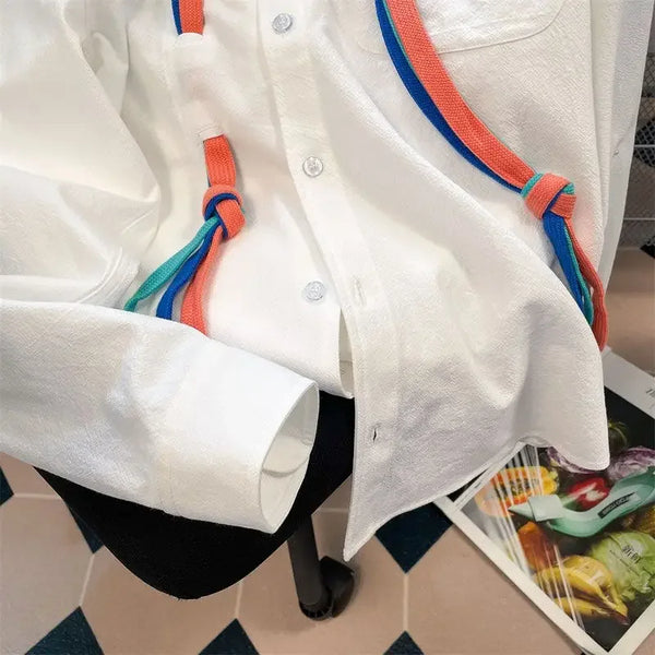 Office Shirt Women Long Sleeve Button Up Collar Pocket Blouse