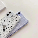 Ottwn Starry Sky Constellation Pattern Case For iPhone Clear Soft TPU Back Cover