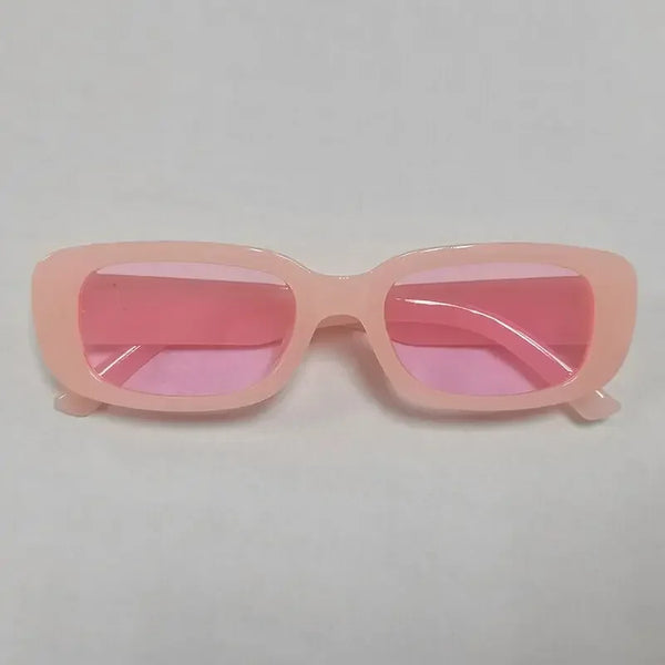 Retro Square Sunglasses Vintage Small Rectangle
