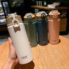 Insulated Water Bottle with Straw 600ml 750ml Stainless Steel