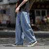 Men Jeans Wide Leg Denim Cargo jean pants Loose Straight Baggy hip hop