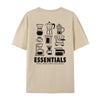 Barista Coffee Shirt Y2K Streetwear Cotton Tee Unisex Back Print