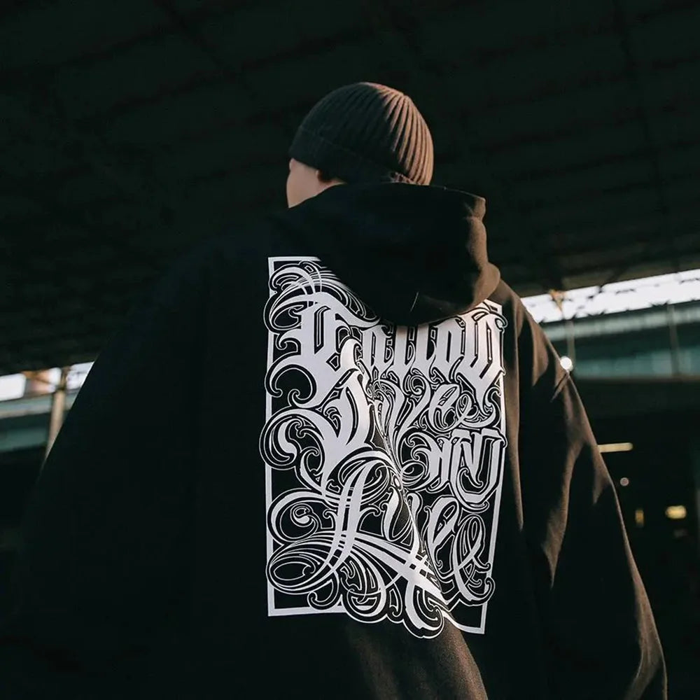 New Chicano Tattoo Street Trend - 2023 Rock Hooded Sweater for Men