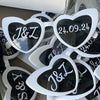 Personalised Text Wedding WhiteWedding Sunglasses Personalised Love Heart