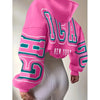 Womens 3D Print Hoodie Vintage Style Polyester Sweatshirt Autumn New