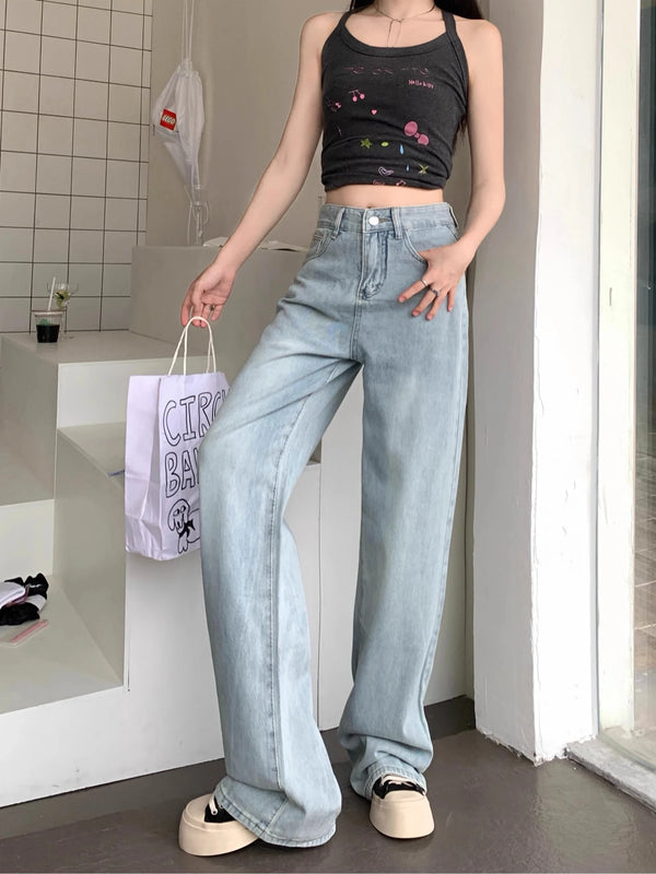 Jeans für den Herbst 2024: Retro-Look mit Denim mit koreanischer Schleifenstickerei