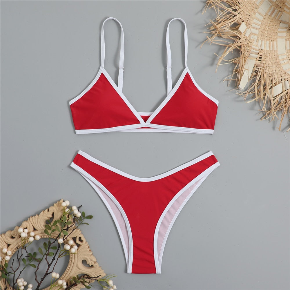 Sexy Micro Bikinis Set Swimming Bathing Suit Maillot De Bain Femme Pat