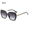 Oversized Rhinestone UV Protection Sunglasses Women