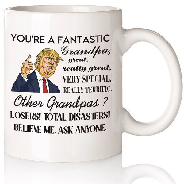 Trump Coffee Mug Ceramic Cafe Cups You're A Fantastic