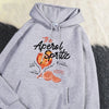 Winter Hoodie The Aperol Spritz Retro Cocktail Printing Sweatshirt