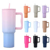 40 oz Tumbler with Handle Straw Lid Insulated Travel Coffee Cup