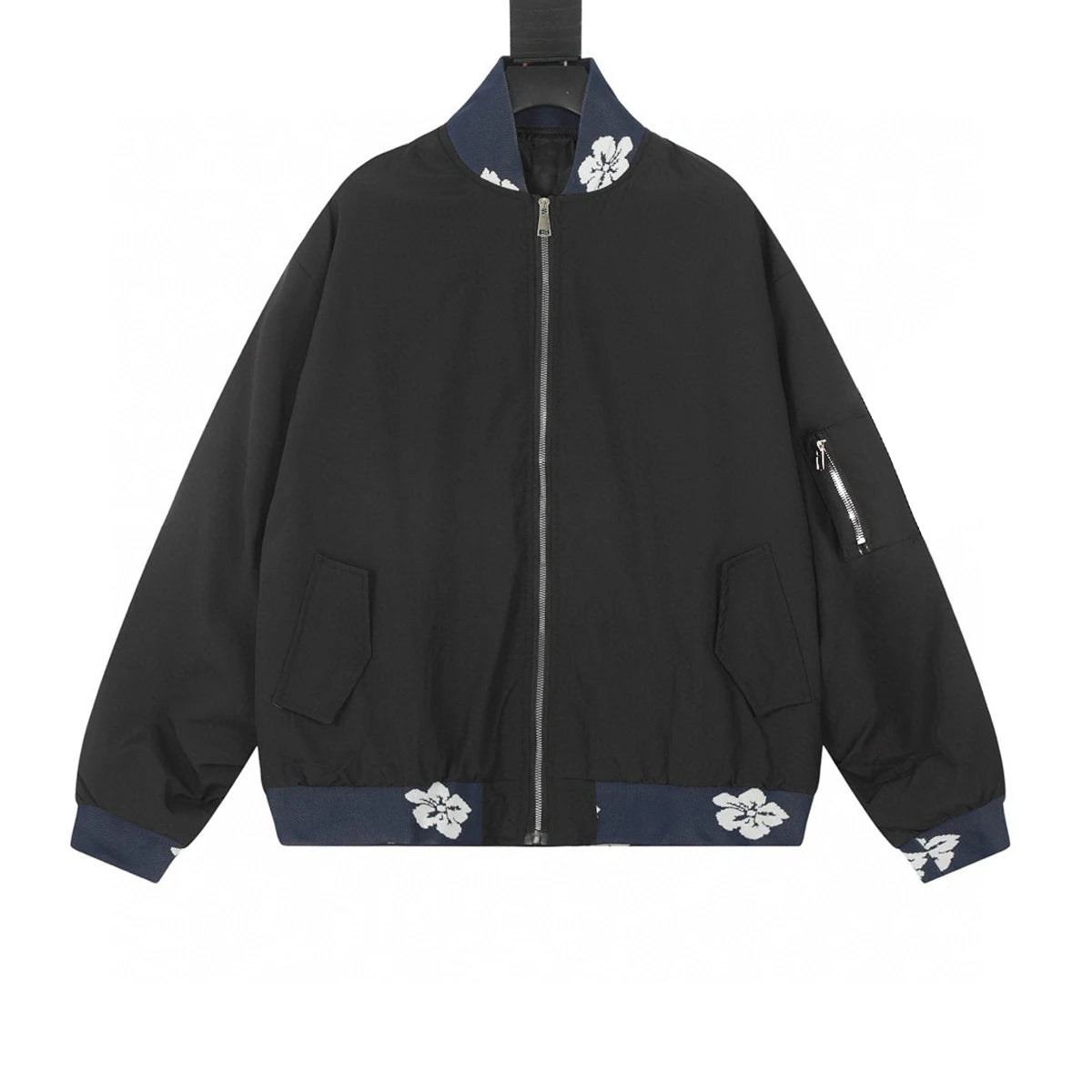 Men Patchwork Baseball Jacket Streetwear