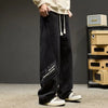 Mens Heavyweight Fleece Joggers Baggy Streetwear Winter Pants