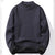 Mens Fleece Lined Mock Neck Sweater Thick Warm Knit Pullover
