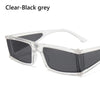 UV400 Rectangle Punk Designer Sunglasses Women