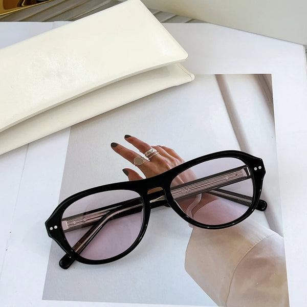 Retro Japanese Acetate Pilot Glasses