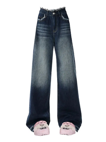 Vintage Y2K Baggy Jeans Harajuku Streetwear Aesthetic