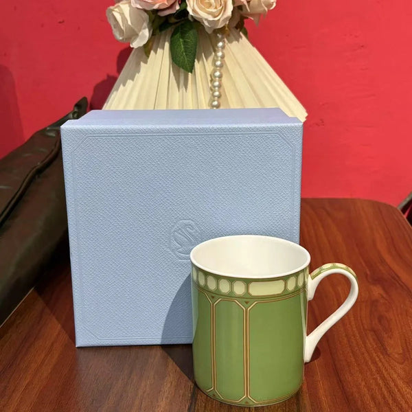 European Coffee Cup and Saucer Set Gift Box Tea Service
