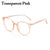 Unisex Blue Light Glasses PC Frame Clear Lens Eyewear