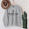 Uplifting Christian Quote Crewneck Sweatshirt Long Sleeve